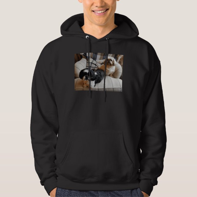 Shih Tzu Friends Hoodie (Framsida)