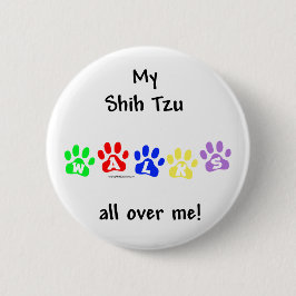 Shih Tzu går över dig - knapp