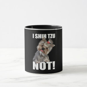 Shih Tzu Gift   Rolig hund I Shih Tzu ej Mugg
