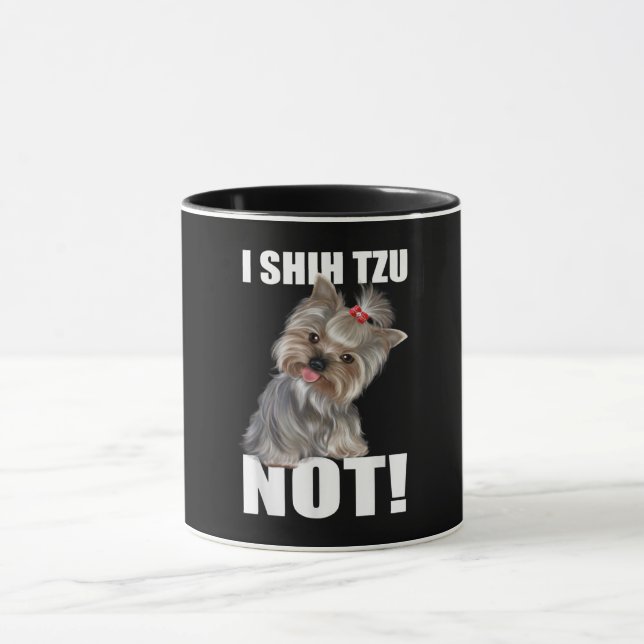 Shih Tzu Gift | Rolig hund I Shih Tzu ej Mugg (Center)