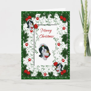 Shih Tzu God jul Helgdag Card Helgkort