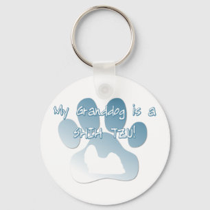 Shih Tzu Granddog Nyckelring
