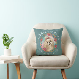 Shih Tzu Grooming Salon Kudd | Teal Kudde