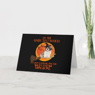 Shih Tzu Halloween Kort