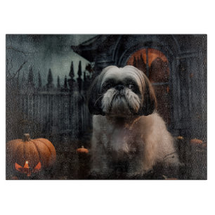 Shih Tzu Halloween Skräckinjagande
