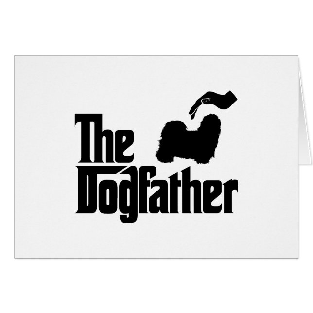 Shih Tzu Hälsningskort (Framsidan Horizontal)