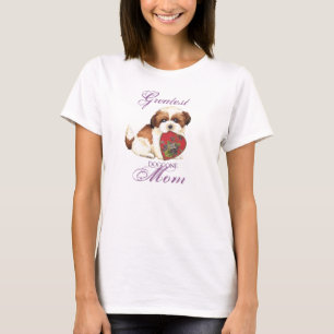Shih Tzu Heart Mamma T-shirt