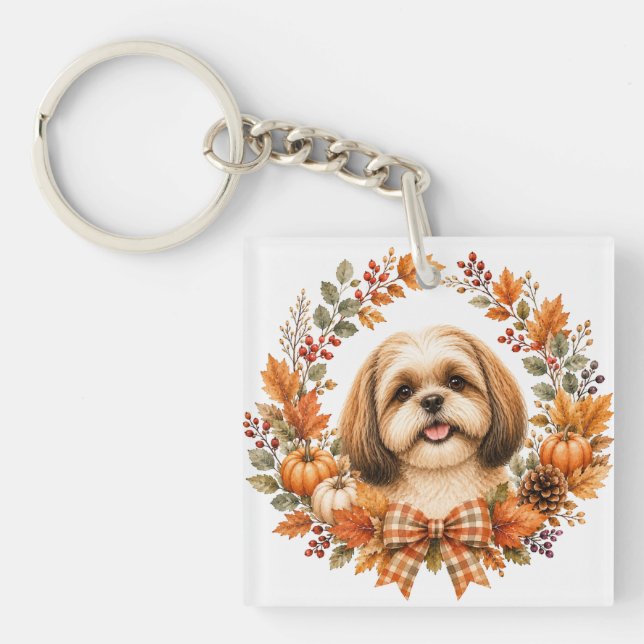 Shih Tzu höstkrans (Framsidan)