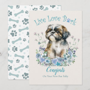 Shih Tzu Hund Adoption, Gotcha Day Kort