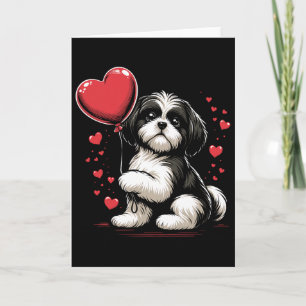 Shih Tzu Hund Alla hjärtans dag Hundägare Alla hjä Kort