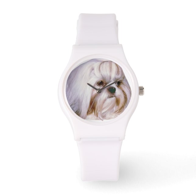 Shih Tzu Hund Armbandsur (Framsida)