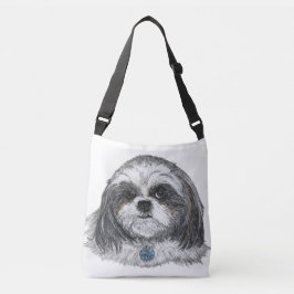 Shih Tzu Hund Axelväska