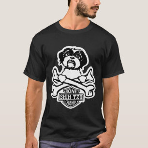 Shih Tzu Hund Bone Crusher T Shirt