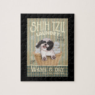 Shih Tzu Hund Cute Shih Tzu Life Puppy Tzu Pussel