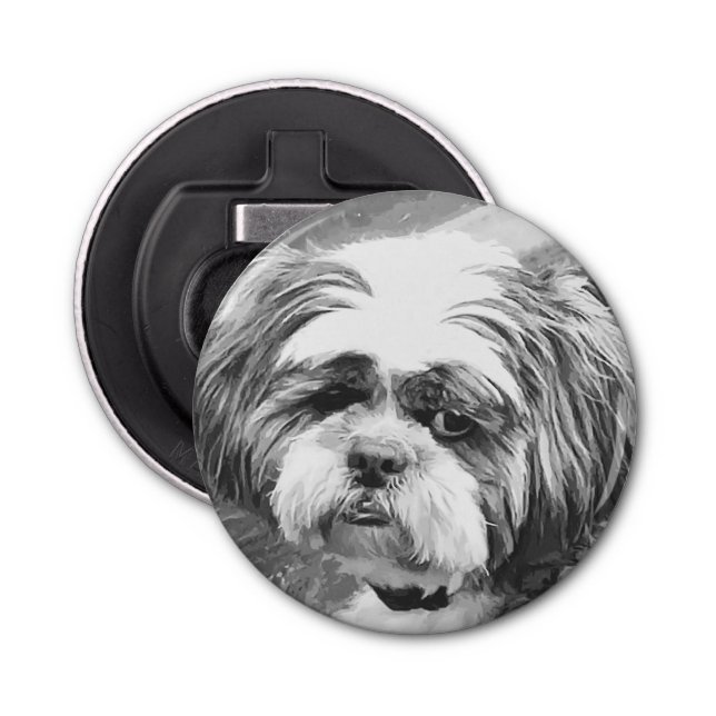 SHIH TZU HUND FLASKÖPPNARE (Framsidan)