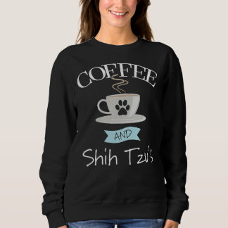 Shih Tzu Hund-kaffe och Shih Tzus T Shirt