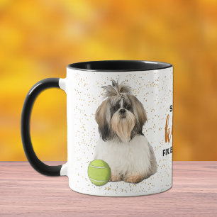 Shih-Tzu Hund Kisses åtgärdar allt Mugg