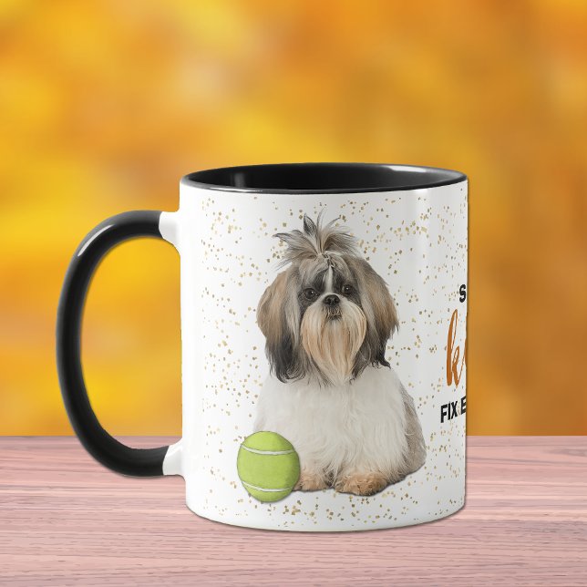 Shih-Tzu Hund Kisses åtgärdar allt Mugg (Skapare uppladdad)