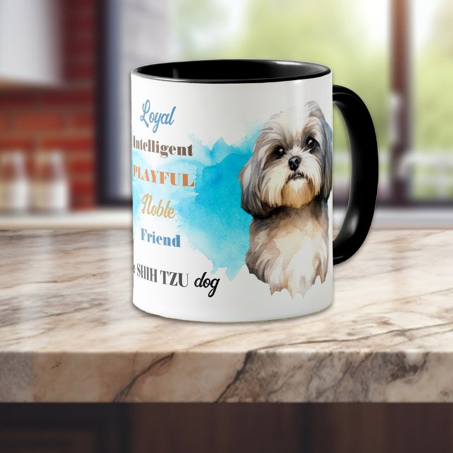 Shih Tzu Hund Loyal Friend Mugg (Skapare uppladdad)