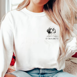 Shih Tzu Hund Personlig Hand Teckning T Shirt