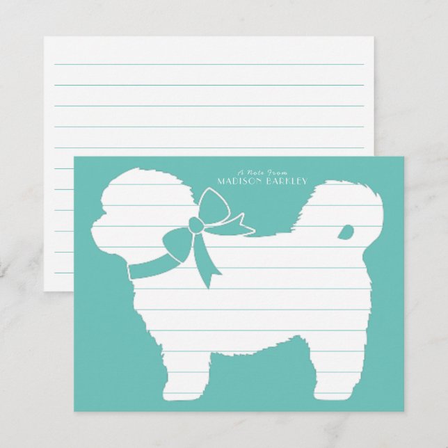 Shih Tzu Hund Puppy Nalle Kort Hair (Fram/baksida)