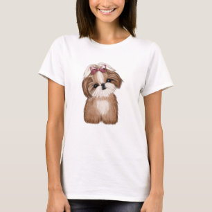 Shih Tzu Hund T Shirt
