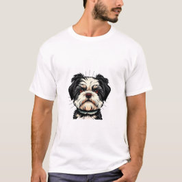 Shih Tzu hund T Shirt