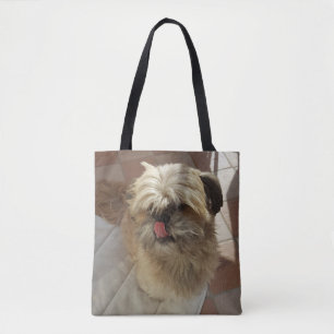 Shih Tzu hund Tote Bag Tygkasse