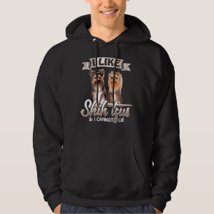 Shih Tzu Hund Womens Manar Hoodie