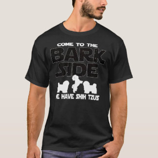 Shih Tzu Hundägare Sci Fi T Shirt