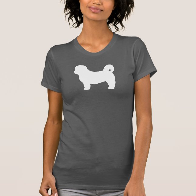 Shih Tzu hundSilhouette Tee (Framsida)