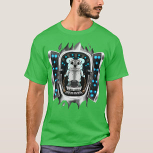 Shih Tzu Inside Costume Shih Tzu tar över kontroll T Shirt
