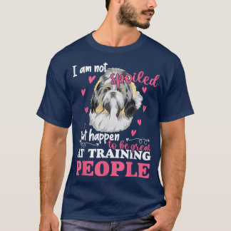 Shih Tzu, jag är inte Rolig hund ägare Älskare Gr T Shirt