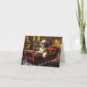 Shih Tzu jul - julsäsong Kort