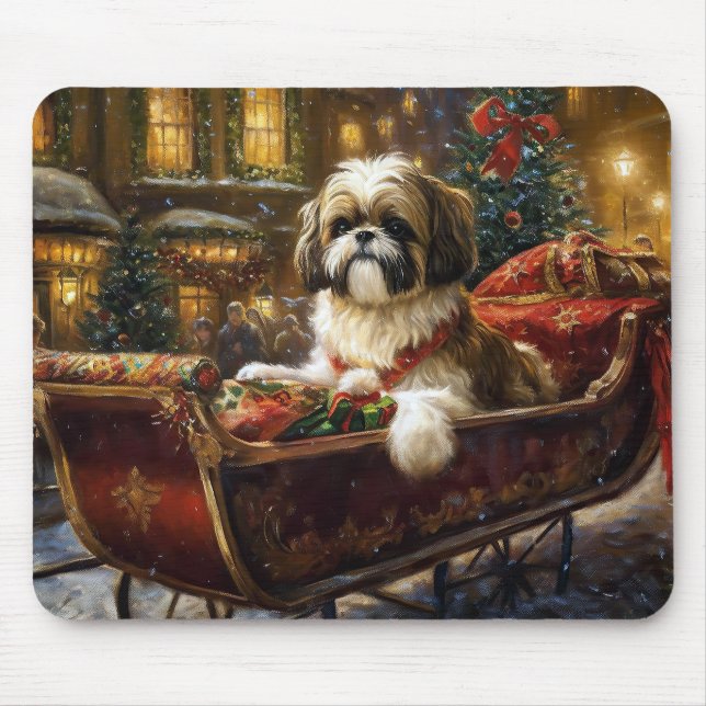 Shih Tzu jul - julsäsong Musmatta (Framsidan)
