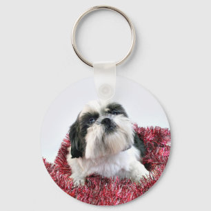 Shih Tzu jul Nyckelring