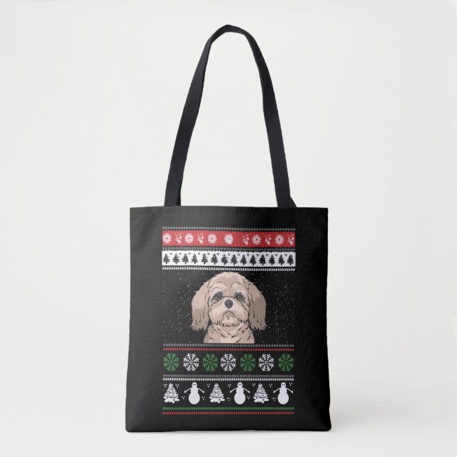 Shih Tzu jul Tygkasse (Framsida)