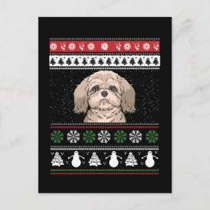 Shih Tzu jul  Vykort