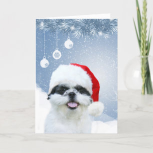 Shih Tzu-julen Helgkort
