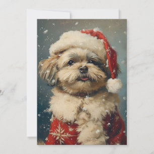 Shih Tzu-julen Julkort