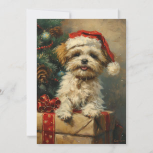 Shih Tzu-julen Julkort