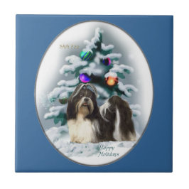Shih Tzu-julen Kakelplatta