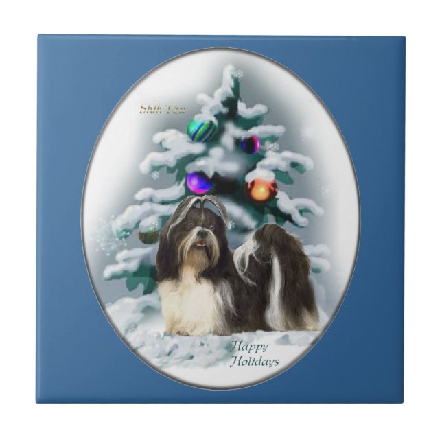 Shih Tzu-julen Kakelplatta (Framsidan)