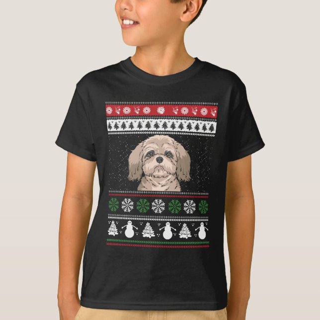 Shih Tzu-julen T Shirt (Framsida)
