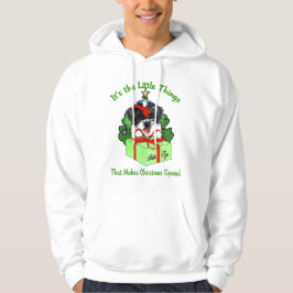Shih Tzu-julklappar Hoodie