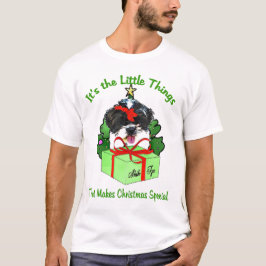 Shih Tzu-julklappar Tee Shirt
