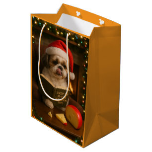 Shih Tzu julklappspåse