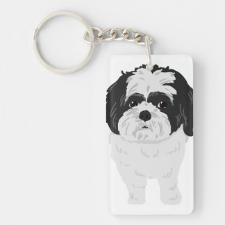 Shih-Tzu Keychain beklär och knuffar
