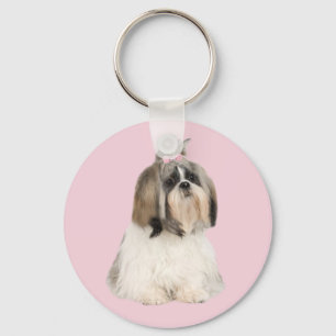 Shih Tzu Keychain Nyckelring