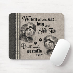 Shih Tzu-konst när allt misslyckas citat Musmatta